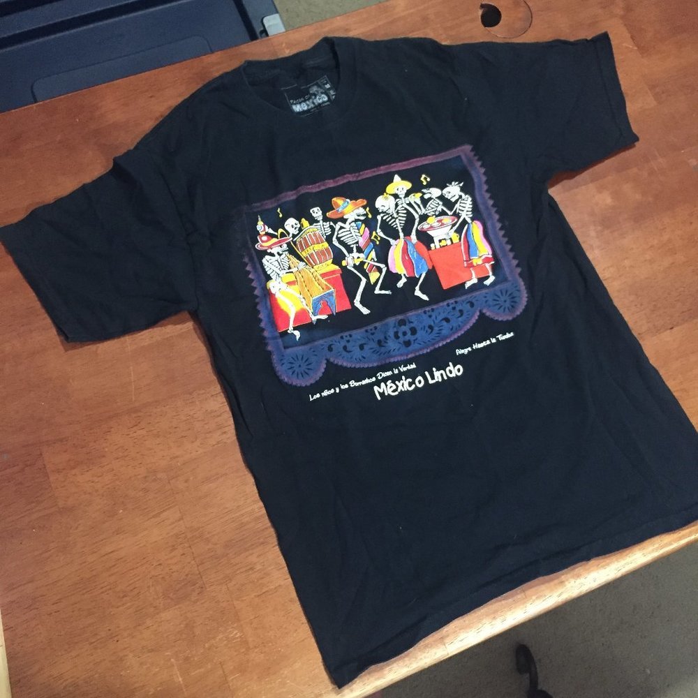 Mexico Black Tee